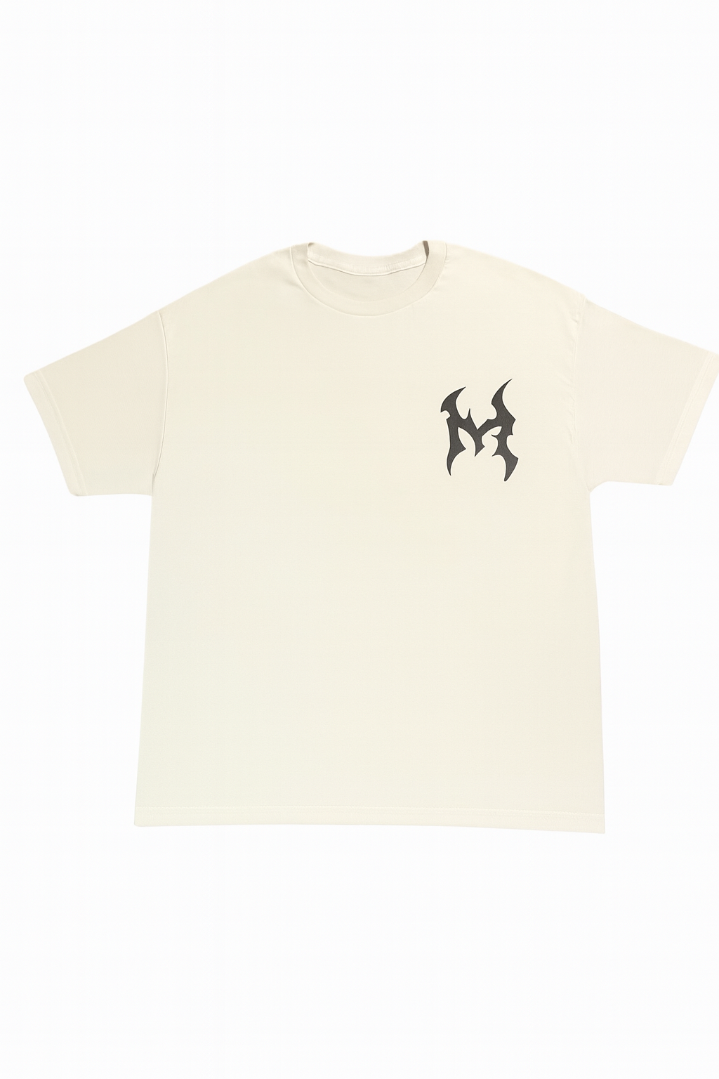 White "Merak" Logo Tee