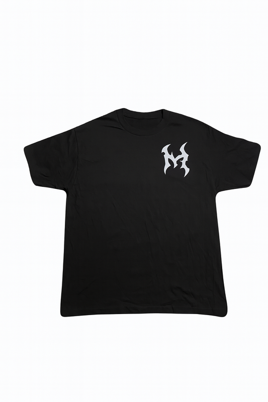 Black "Merak" Logo Tee