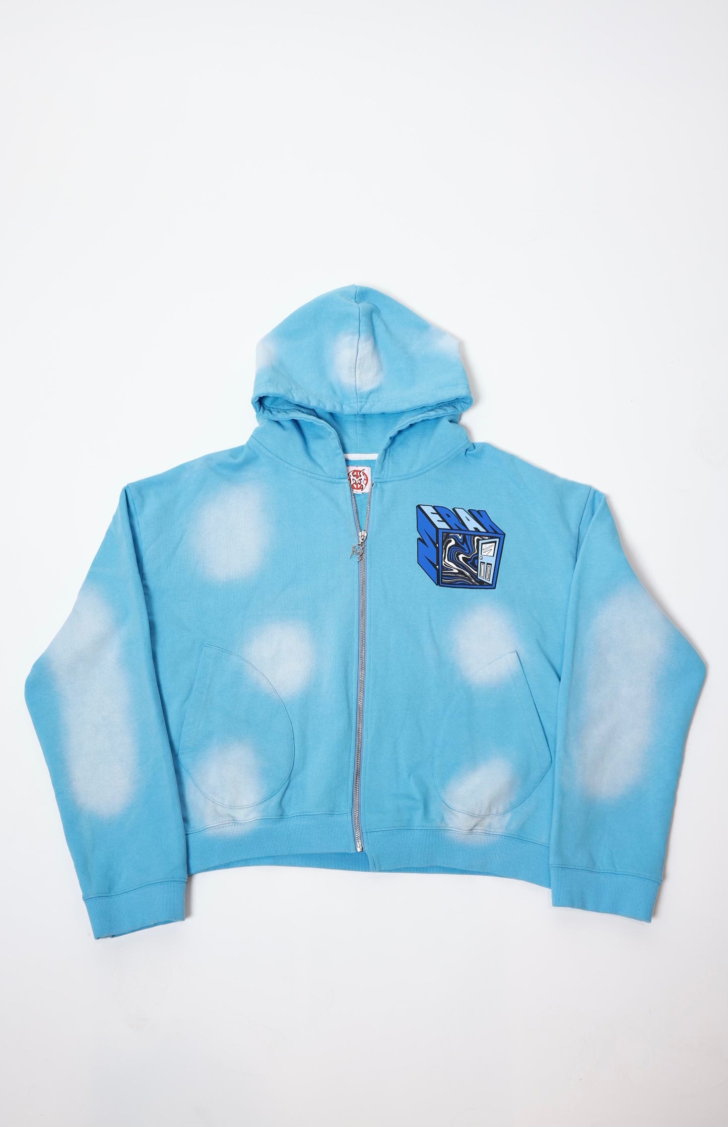 "Glacier" Blue Illusion Hoodie